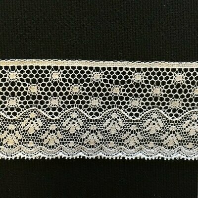 105D White Lace Edging (Priced Per Yard)