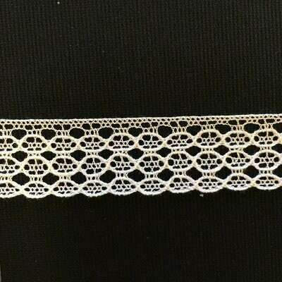 107D White Lace Edging(Priced Per Yard)