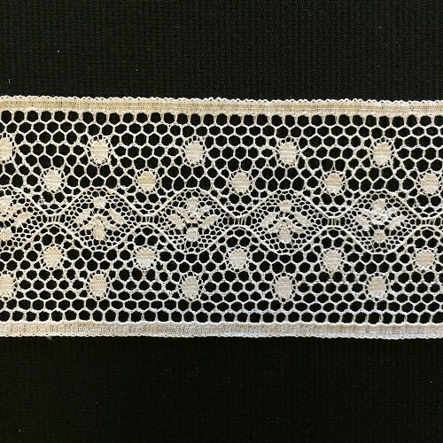 105E White Lace Insertion (Priced Per Yard)