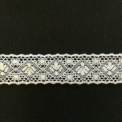 105C White Lace Insertion (Priced Per Yard)