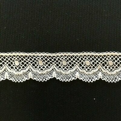 104D White Lace Edging (Priced Per Yard)