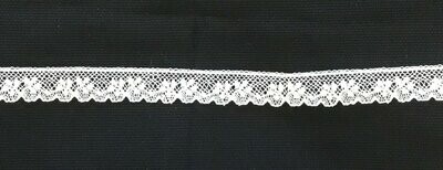 113D White lace edging