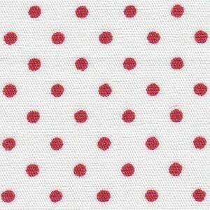 FF tiny Dot red on white