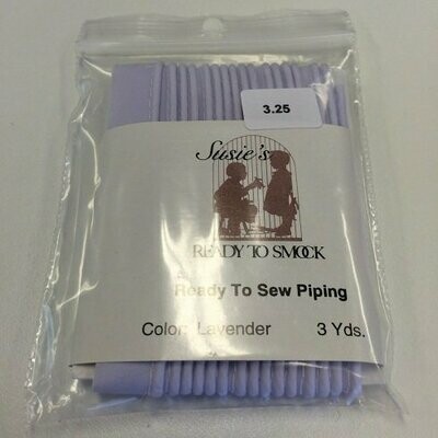 Pre-Packaged Piping - Lavender