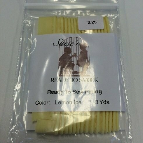 Pre-Packaged Piping - Lemon Ice