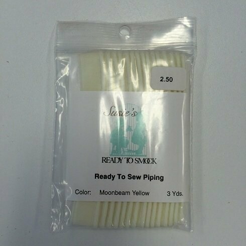 Pre-Packaged Piping - Moonbeam Yellow