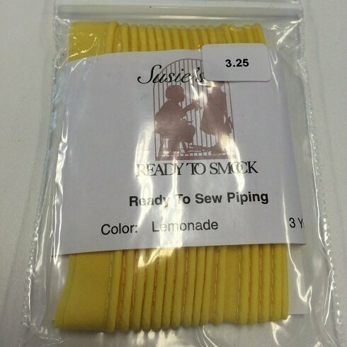 Pre-Packaged Piping - Lemonade