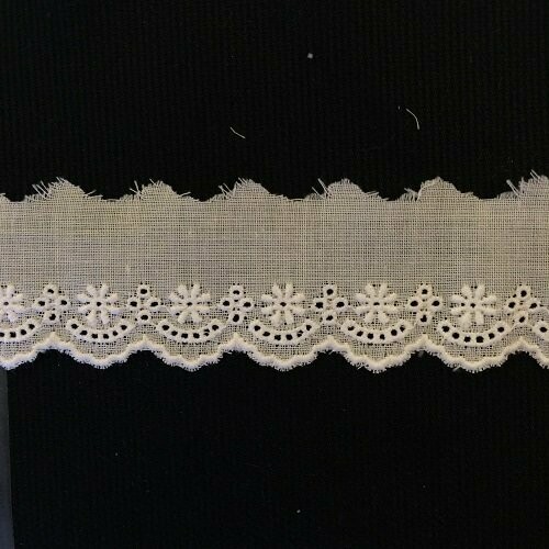 156 White Swiss Trim Edging (Priced Per Yard)