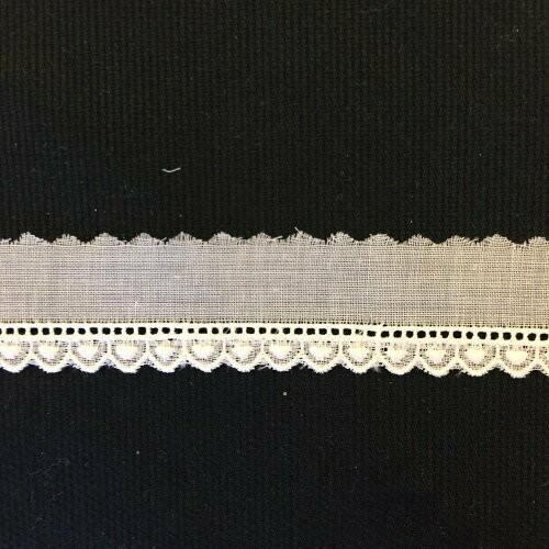 154A White Swiss Trim Edging (Priced Per Yard)