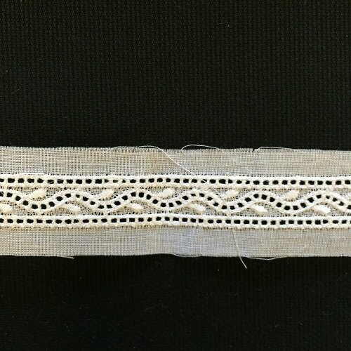 103 White Swiss Trim Insertion  (Priced Per Yard)