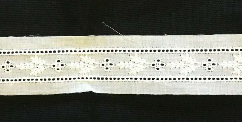 113 White swiss trim Beading/Insertion 113 White swiss trim Beading/Insertion