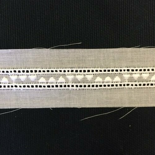 130 White Swiss Insertion (Priced Per Yard)