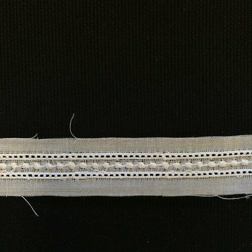 106 White Swiss Trim (Priced Per Yard)