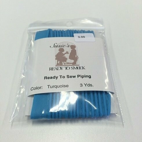 Pre-Packaged Piping - Turquoise