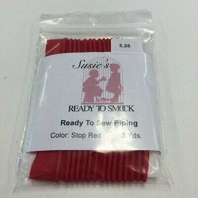 Pre-Packaged Piping - Stop Red