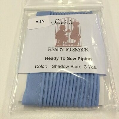 Pre-Packaged Piping - Shadow Blue