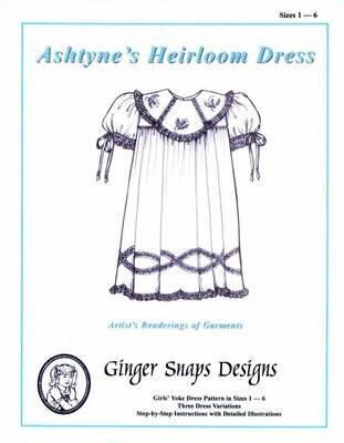 GS Ashtyne's Heirloom Dress 1-4t