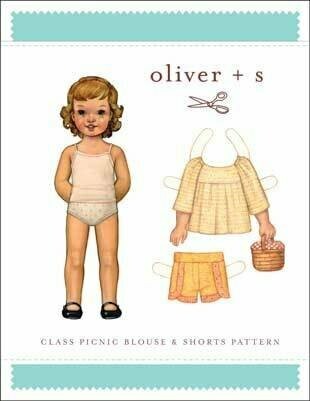 OS Class Picnic Blouse & Shorts