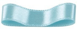 Ribbon Aqua double faced satin