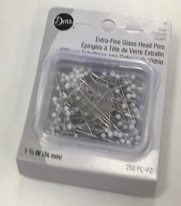 Dritz extra fine  Glass Head Pins
