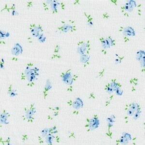 FF Print - Blue floral (Priced Per Yard)