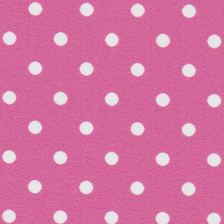 FF tiny Dot white dot on hot pink(Priced Per Yard)