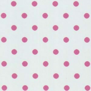 FF Tiny dot Hot pink on white