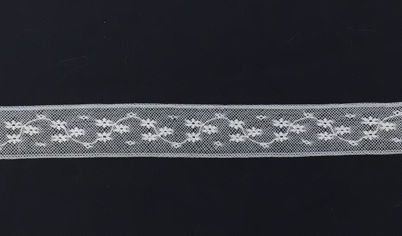 156B white lace insertion (Priced  Per Yard)