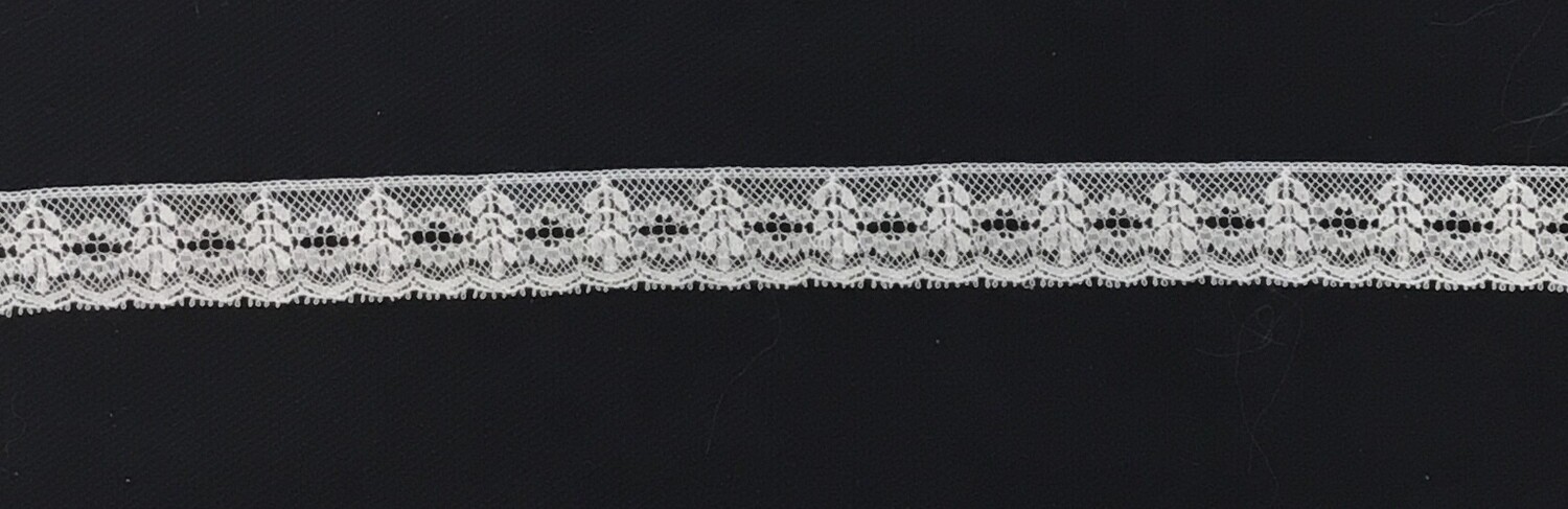150 White lace edging  (Priced Per Yard)