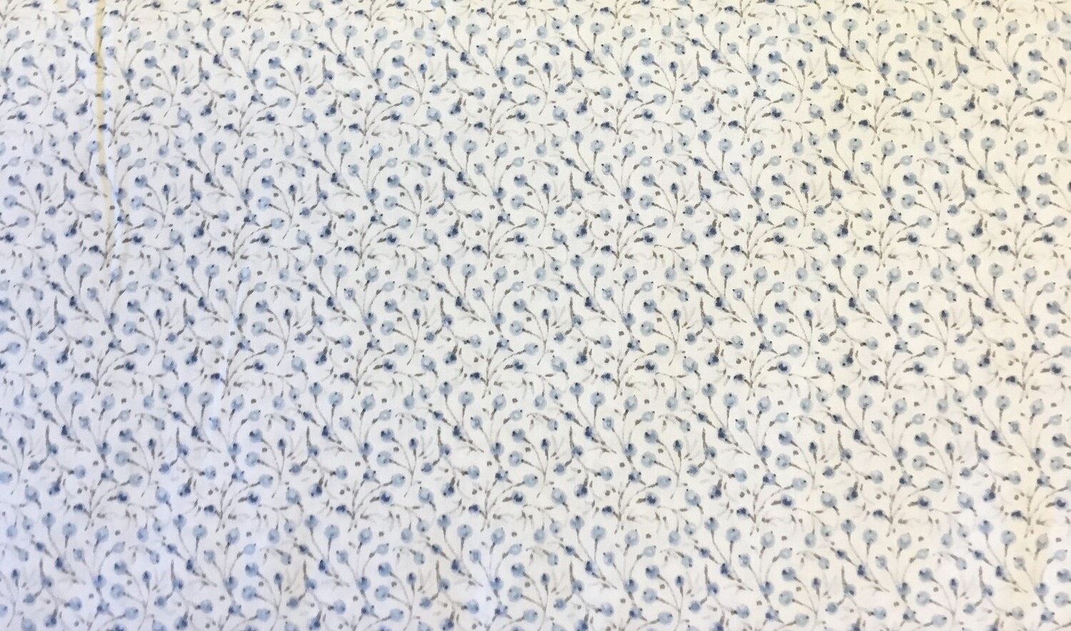 Blue floral print (Priced Per Yard)
