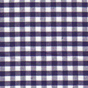 FF Check - Navy 1/8” Priced Per Yard)