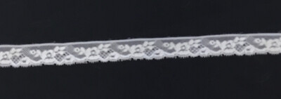 109E White lace edging (Priced Per Yard)