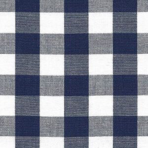 FF Check 1/2” Navy  (Priced Per Yard)