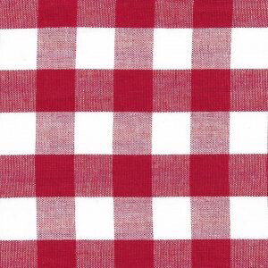 FF Check 1/2” Red   (Priced Per Yard)
