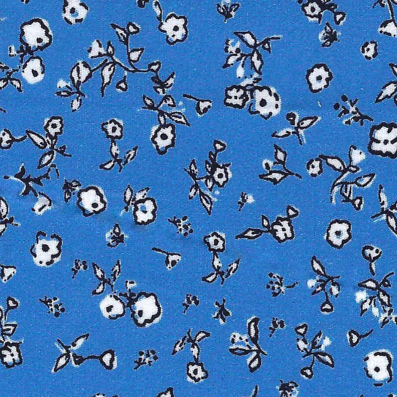 FF Print Blue Floral
