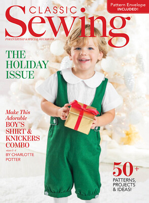 Classic Sewing Magazine - Holiday issue 2022