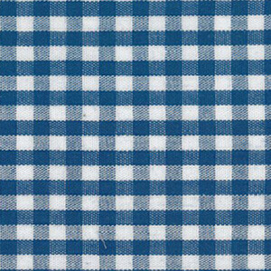 1/8 Blue Gingham Fabric - by The Yard