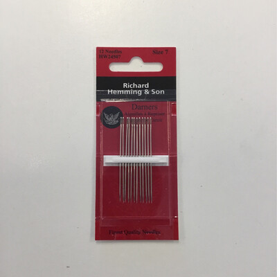 #7 Darners hand sewing needles