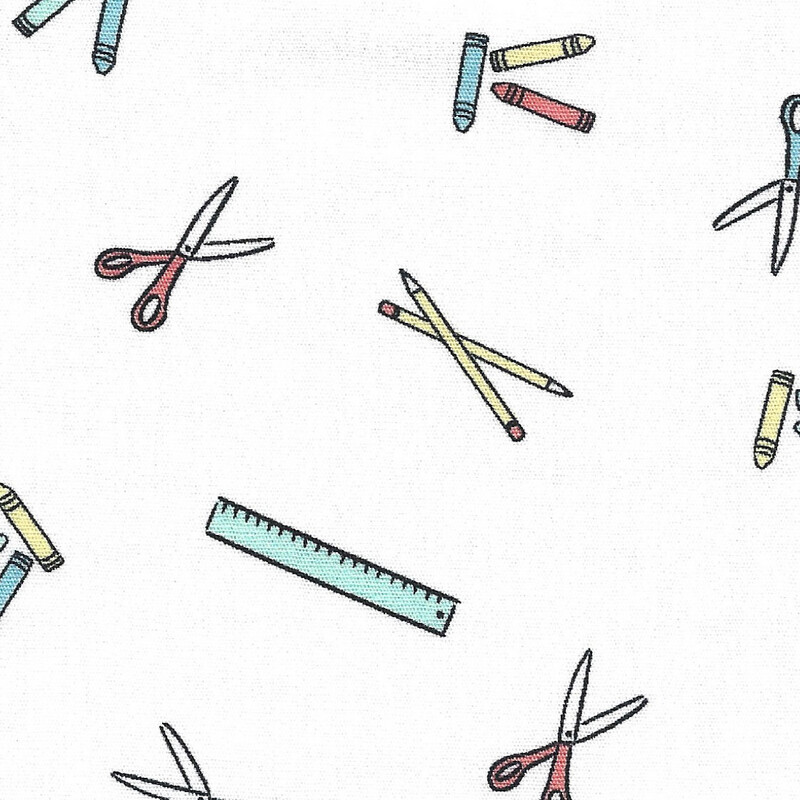 FF Print - School Days Print (Priced Per Yard)