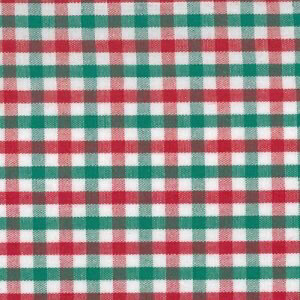 FF Check tri-check Red/green/white (Priced Per Yard)