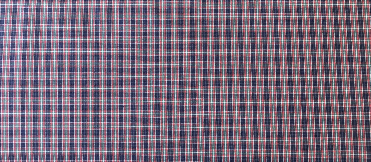 SV Plaid Red/green/navy (Priced Per Yard)