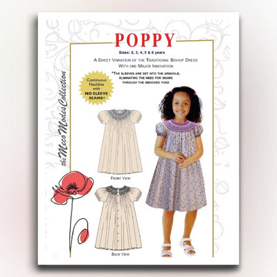 Poppy Seamless Bishop Pattern
