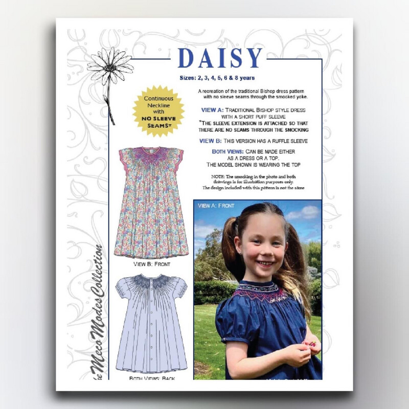Daisy Seamless Bishop Pattern