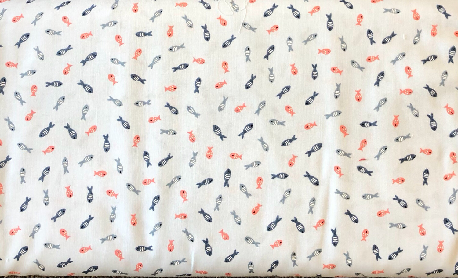 Fish On Light Blue (Priced Per Yard)