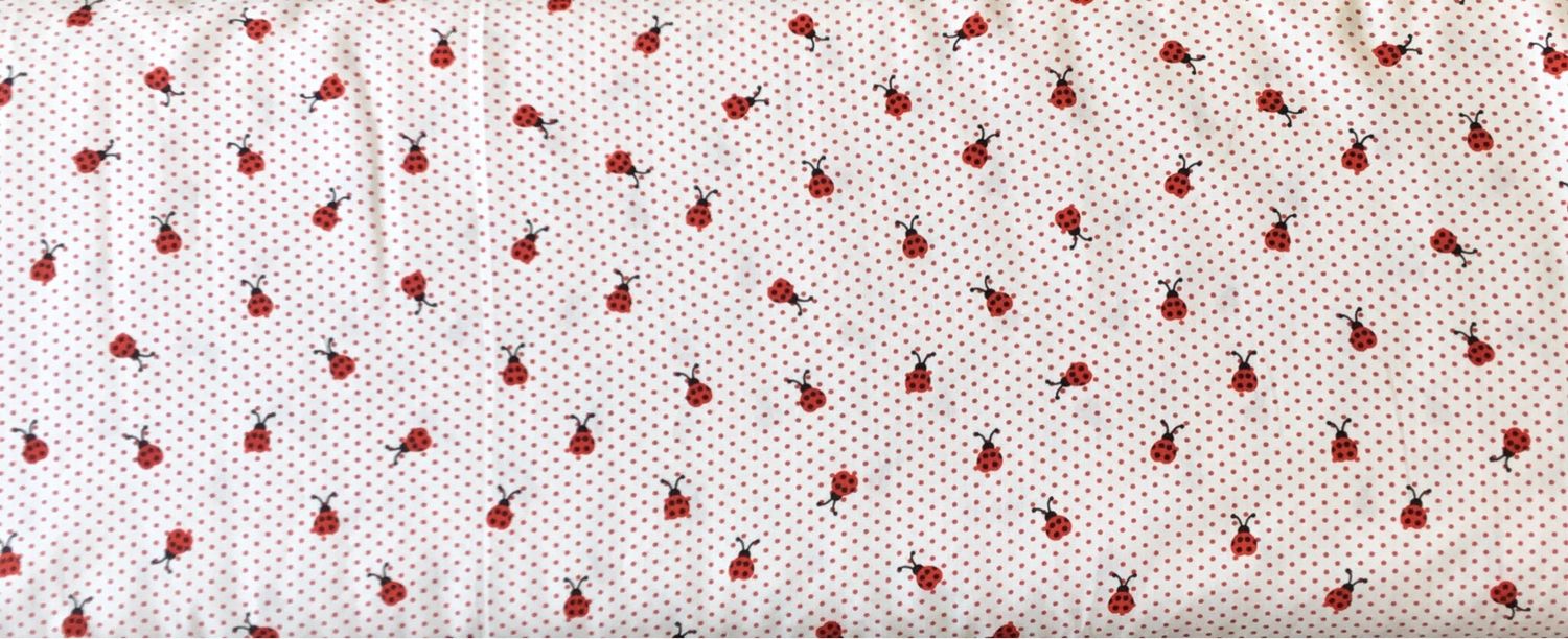 FF Print Ladybugs (Priced Per Yard)