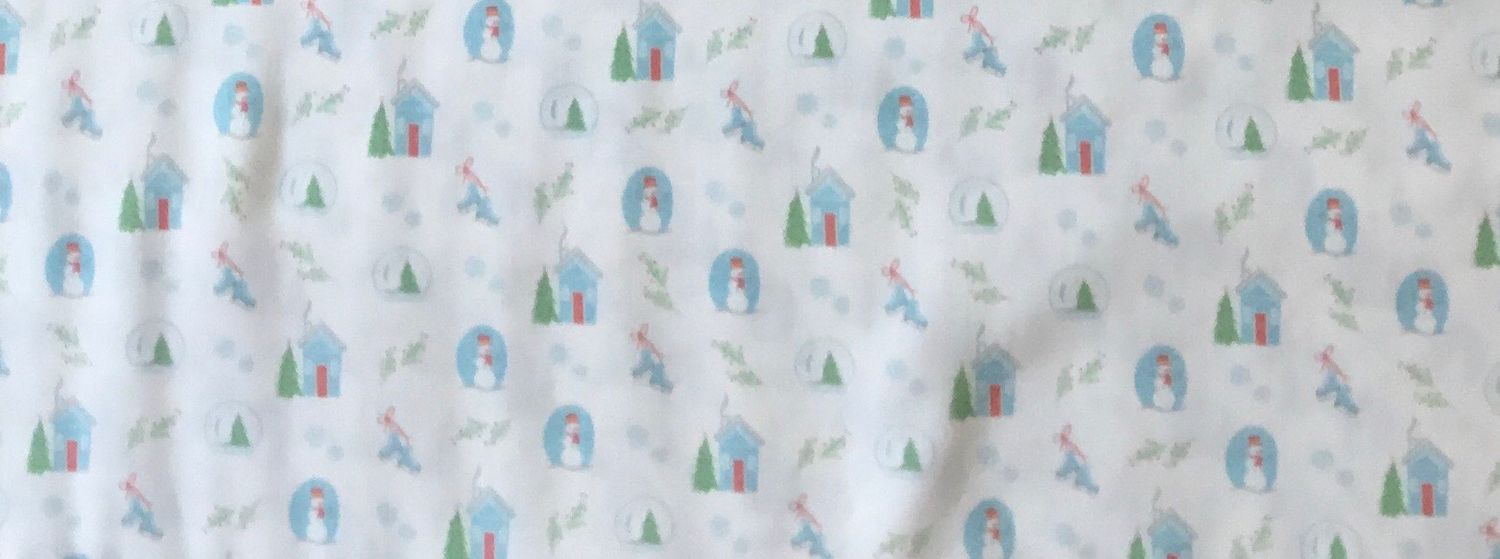 FF Print - Snow Scene (Priced Per Yard)