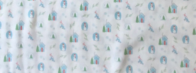 FF Print - Snow Scene (Priced Per Yard)