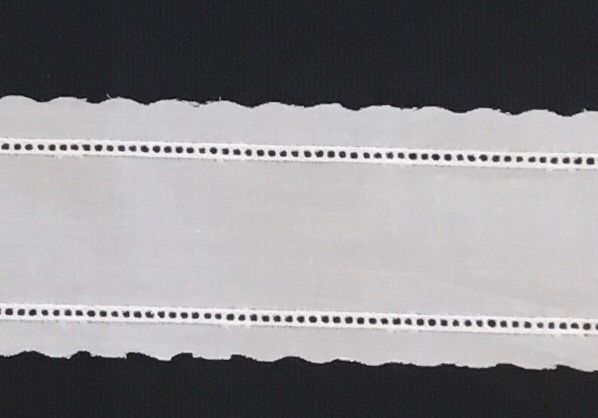 284B Blank Swiss Trim Insertion 2 “ (Priced Per Yard)