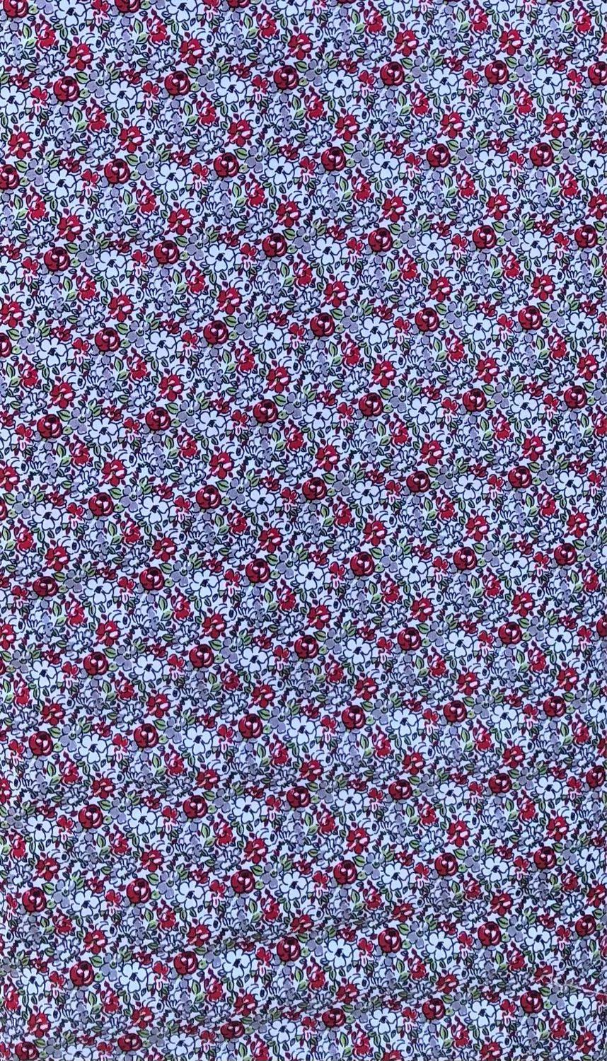 FF Print Red/gray/black (Priced Per Yard)