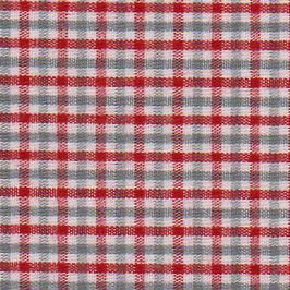 FF Check tri-check Red And Gray small (Priced Per Yard)